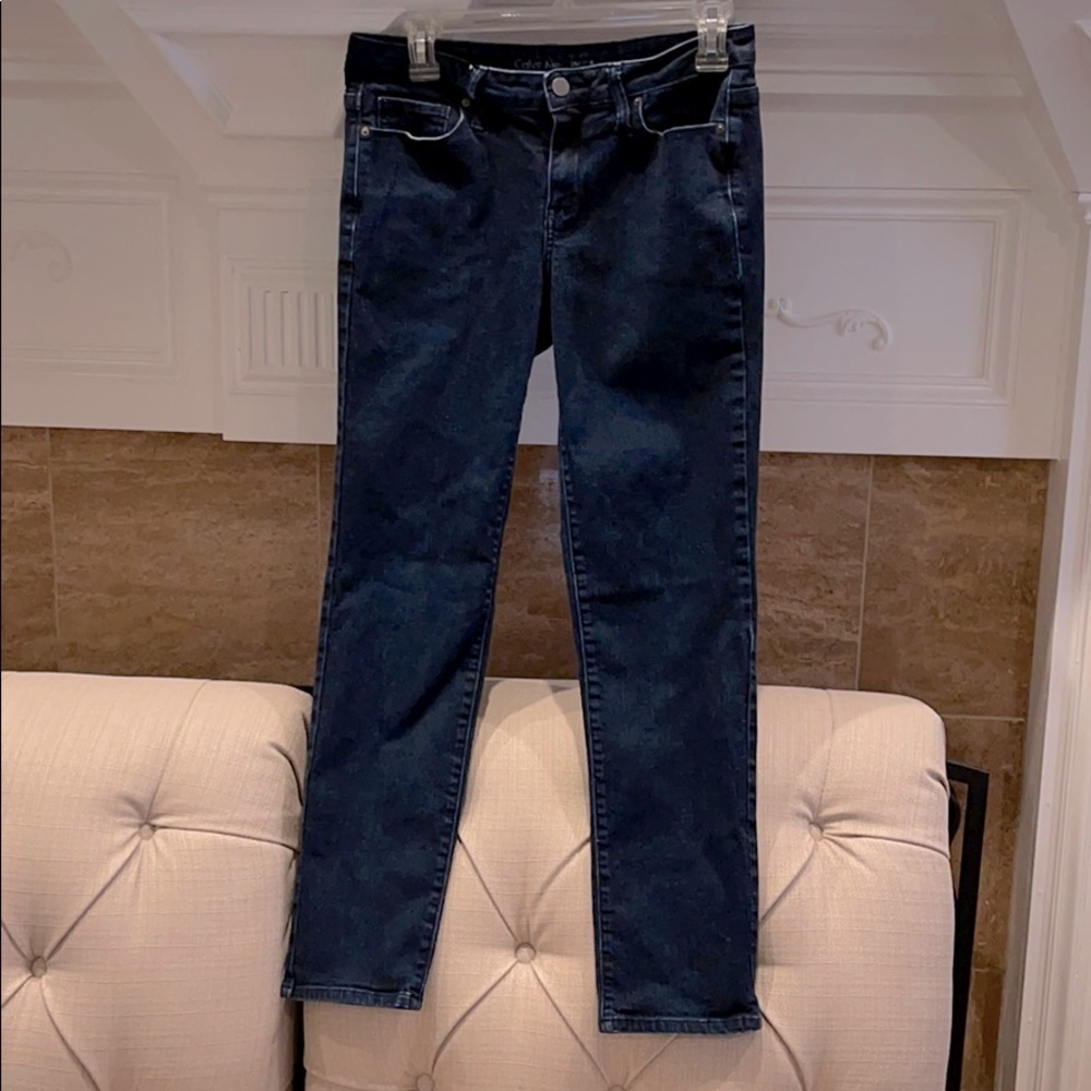 CALVIN Klein Dark Denim Talla Ultimate Skinny